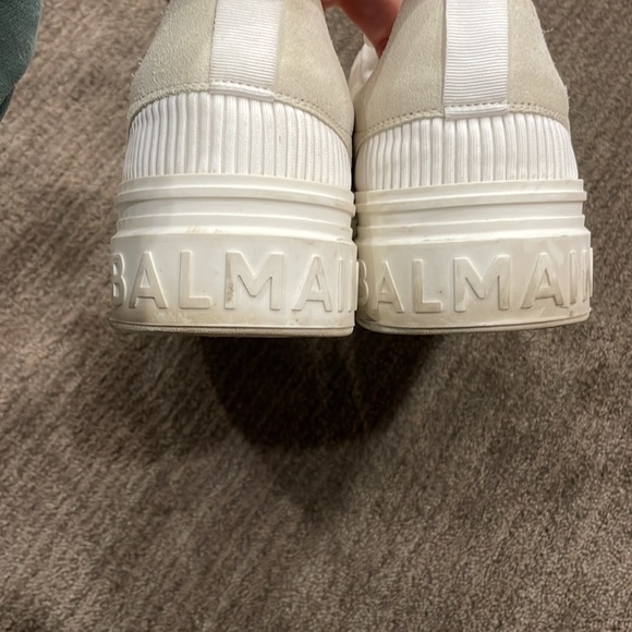 Balmain white shoes size 12 men - Picture 5 of 6